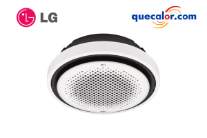 Unidad Evaporadora Y Condensadora, Cassett, Marca LG. De 3 TR, Solo Frio, Refrigerante R32, Voltaje 220/1/60, Modelo ZTNW40GYLAA/ZUUQ40GAA, Color Blanco